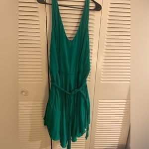 4x ModCloth Green tie dress